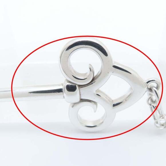 TIFFANY & Co. Tiffany Fleur de Ris Key Necklace in SV925 for Women, 294713 - Picture 9 of 10